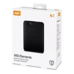 Cietais disks ārējais WD 4TB WD Elements USB3 2.5'' melns